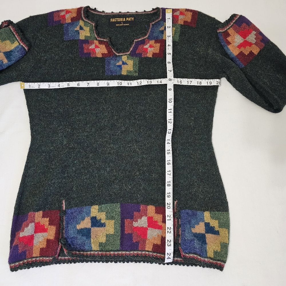 FACTORIA PATY Baby Alpaca Sweater – Size L - Picture 4 of 5